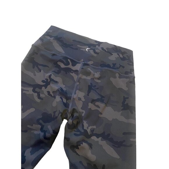 Zyia Luxe Active Forest Camo High Rise Cropped Leggings Size M - Picture 5 of 7
